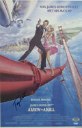 Tanya Roberts Signed/Auto 11x17 Movie Poster "A View To A Kill" PSA/DNA 195853