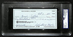 Sal Maglie New York Giants Signed/Autographed 1983 Bank Check PSA/DNA 194529