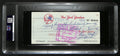 Gene Michael Signed/Auto 1978 NY Yankees Payroll Bank Check PSA/DNA 194533