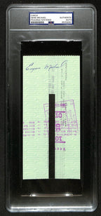 Gene Michael Signed/Auto 1978 NY Yankees Payroll Bank Check PSA/DNA 194533