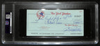 Bob Lemon HOF Signed/Auto 1984 NY Yankees Payroll Bank Check PSA/DNA 194532