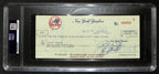 Mickey Vernon Signed/Auto 1980 NY Yankees Payroll Bank Check PSA/DNA 194535