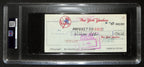 Bill Virdon Signed/Auto 1975 NY Yankees Payroll Bank Check PSA/DNA 194540