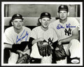 Bob Turley/Don Larsen Dual-Signed/Autographed 8x10 B/W Photo Yankees JSA 196661