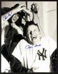Phil Linz/Ralph Houck Dual-Signed/Autographed 8x10 B/W Photo Yankees JSA 196663