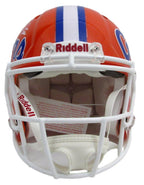 D. J. Lagway Signed/Inscr Orange Full Size Authentic Helmet Florida JSA 197050