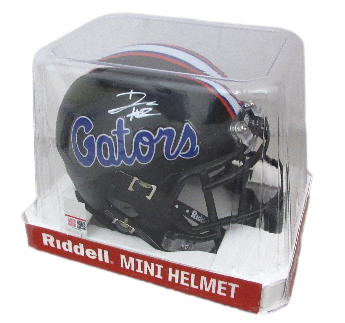 D. J. Lagway Signed/Auto Black Matte Mini Football Helmet Florida JSA 197053