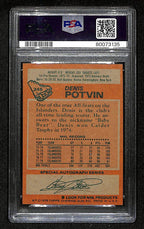 Denis Potvin HOF Signed 1978 Topps Card #245 Islanders PSA/DNA EX 5 195925