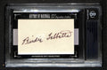 Birdie Tebbetts Signed/Auto 2012 Leaf Cut Signatures Card Tigers Beckett 195968