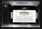Birdie Tebbetts Signed/Auto 2012 Leaf Cut Signatures Card Tigers Beckett 195968