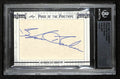 Steve Barber Signed/Auto 2013 Leaf Cut Signatures Card #7 Yankees Beckett 195969