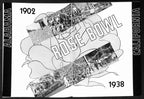 1938 Rose Bowl Alabama vs. California NCAA Football Game Program 192878