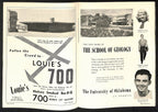 1953 Notre Dame vs Oklahoma Wilkinson/Leahy College Football Game Program 196144