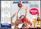 1950 Tulane  vs Notre Dame College Football Game Program 194552