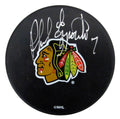 Phil Esposito HOF Signed/Autographed Chicago Blackhawks Hockey Puck JSA 197333