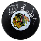 Phil Esposito HOF Signed/Autographed Chicago Blackhawks Hockey Puck JSA 197335