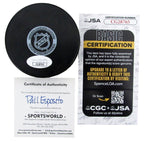 Phil Esposito HOF Signed/Autographed Chicago Blackhawks Hockey Puck JSA 197335