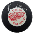 Kevin Miller Signed/Autographed Detroit Red Wings Game Hockey Puck JSA 197338