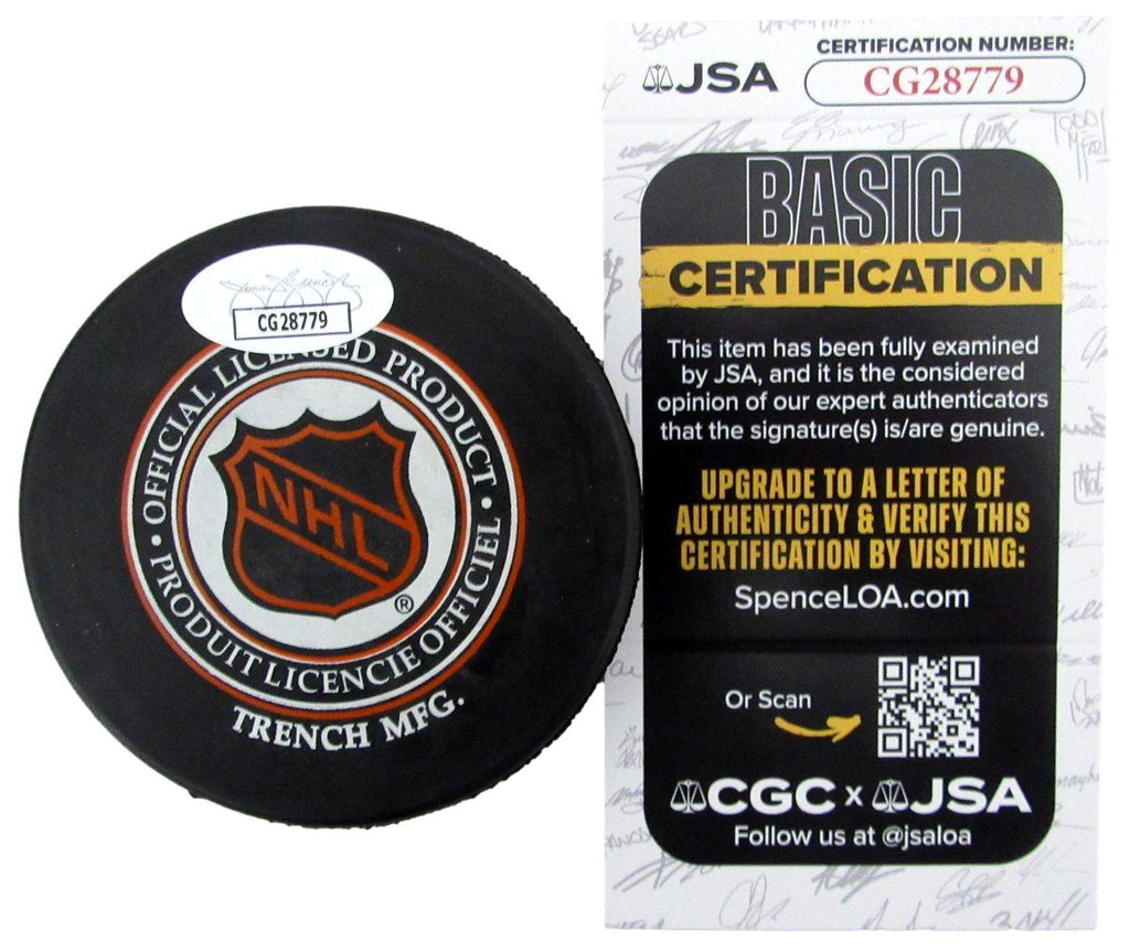 Scotty Bowman Signed/Autographed Chicago Blackhawks Hockey Puck JSA 197342