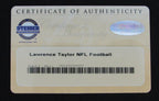Lawrence Taylor HOF Signed/Auto Giant Stadium Chair Back NY Giants Steiner 19574