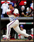 Carlos Ruiz Signed/Autographed 8x10 Photo Philadelphia Phillies JSA 197083