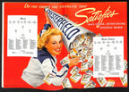 1940 Navy vs Notre Dame Vintage College Football Game Program 195829