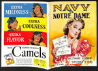 1940 Navy vs Notre Dame Vintage College Football Game Program 195829
