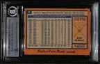 1978 Topps Pete Rose Signed/Autographed Card #20 Reds BAS/Beckett 197107