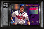 1994 Stadium Club David Justice Signed/Auto Card #530 Braves BAS/Beckett 197113