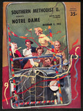 1953 SMU vs. Notre Dame  Vintage College Football Game Program 196466