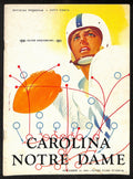 1954 California vs. Notre Dame Vintage College Football Game Program 196471