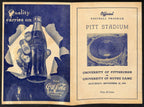1944 Pitt vs Notre Dame Rare Vintage College Football Game Program 194578