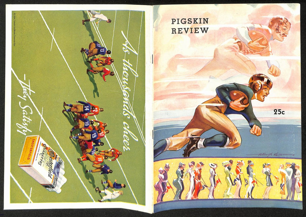 1934 Notre Dame @ USC  Vintage College Football Game Program 194601