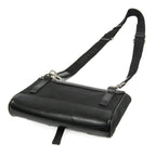 Prada // Leather + Re-Nylon Shoulder Bag // Black // Pre-Owned