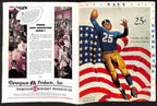 1943 Navy vs Notre Dame Vintage College Football Program 196436