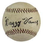 Dazzy Vance HOF Signed/Auto Pioneer League Baseball With Box Dodgers JSA 196739