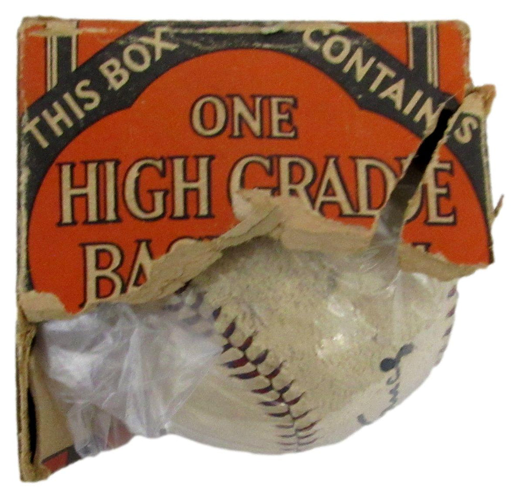 Dazzy Vance HOF Signed/Auto Pioneer League Baseball With Box Dodgers JSA 196739