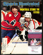 Larry Robinson Montreal Canadiens Signed 5/24/76 Sports Illustrated JSA 197156