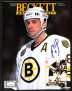 Cam Neely Boston Bruins Signed 1993 Beckett Monthly Magazine JSA 197172