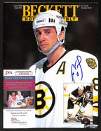 Cam Neely Boston Bruins Signed 1993 Beckett Monthly Magazine JSA 197172