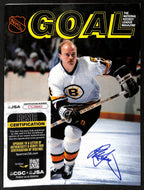 Rick Middleton Boston Bruin Signed  Goal Magazine JSA 197188
