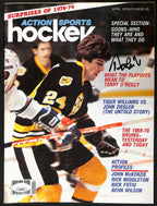 Terry O'Reilly Boston Bruins Signed 1978-79 Action Sports Hockey JSA 197223