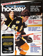 Terry O'Reilly Boston Bruins Signed 1978-79 Action Sports Hockey JSA 197223