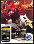 Terry O'Reilly Boston Bruins Signed Goal Magazine JSA 197225