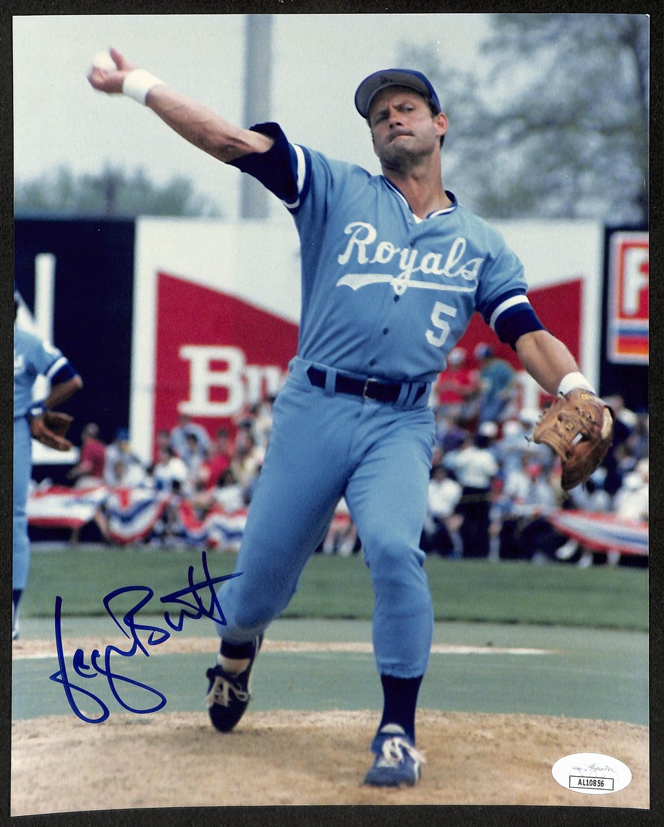 George Brett HOF Signed/Autographed 8x10 Photo Kansas City Royals JSA 197197