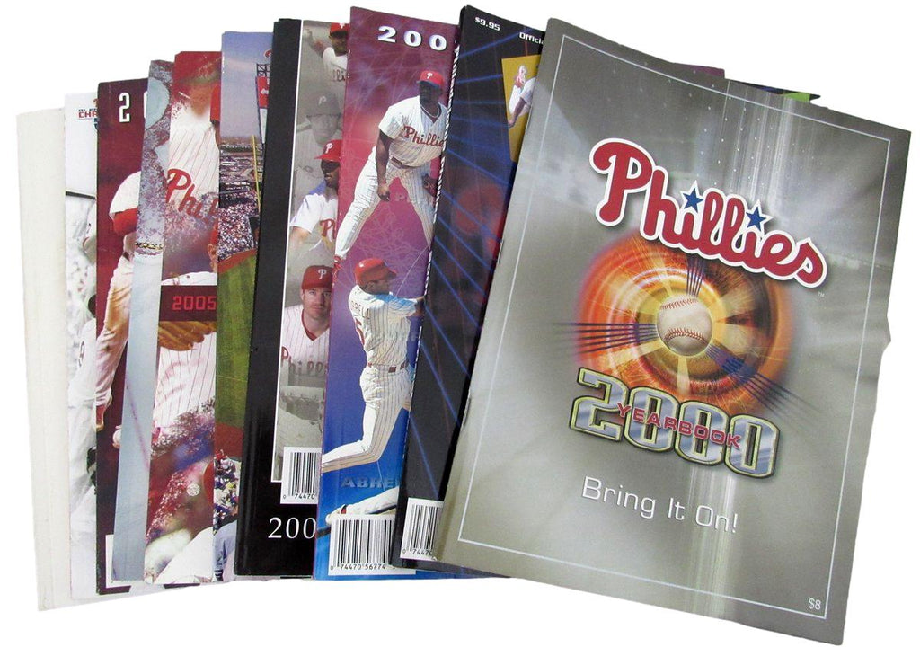 Lot of (66) Philadelphia Phillies Yearbooks 1949-2014 196744