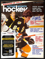 Terry O'Reilly Boston Bruins Signed April 1979 Action Sports Hockey JSA 197228