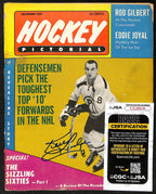 Ken Hodge Boston Bruins Signed December 1969 Hockey Pictorial JSA 197242