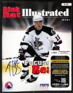 Brian Gionta Albany River Rats Signed AHL Program JSA 197247