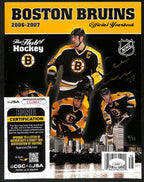 Zdeno Chara Boston Bruins  Signed 2006-07 Boston Bruins Yearbook JSA 197261